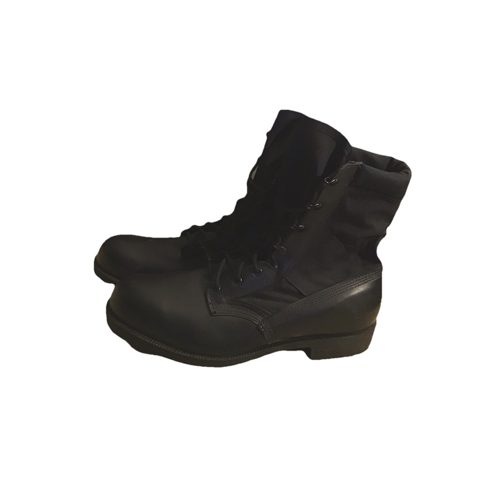 Belleville 200  Trop ST Steel Toe Duty Boots Black Leather CoolMax Mens Sz 13 R